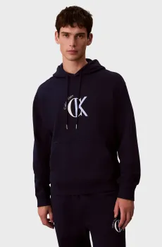 Мужское темно-синее худи 350 TERRY Синий S Calvin Klein Jeans LV04RE255G