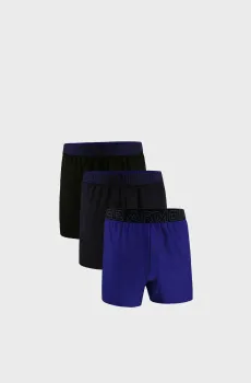 Мужские трусы (3 шт) UA LOUNGE TECH MESH BOXER - 6 Разноцветный XL Under Armour 1390498-400