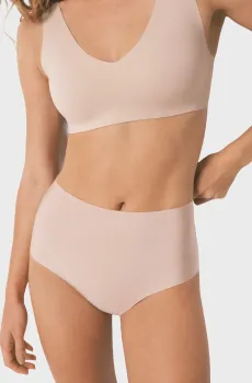 Женские бежевые трусики clean cut Бежевый L womensecret 4302104