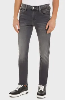 Мужские серые джинсы SLIM Серый 28-32 Calvin Klein Jeans J30J323349