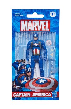 Игровая фигурка Marvel Toys Captain America от 4 лет, 9.5 см (E7837/E7848)