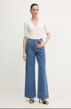 iBlues Джинсы wide leg для женщин NINAHEARTS