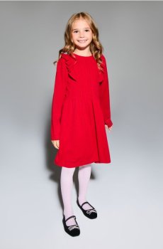 Трикотажна сукня - червоний