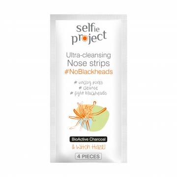 Очищающие полоски для носа Selfie Project Ultra-cleansing Nose Strips, 4 шт