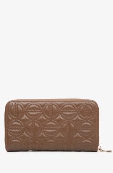 Гаманець шкіряний коричневий Estro ER00113953