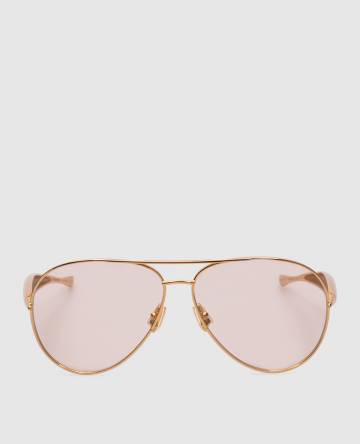 Золотые очки Sardine Aviator Золотые очки Sardine Aviator