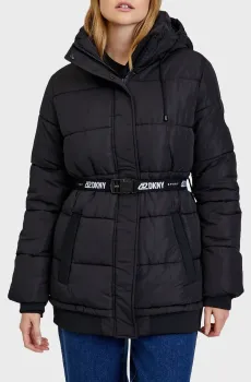 Женская черная куртка Черный XL DKNY DP2J9180
