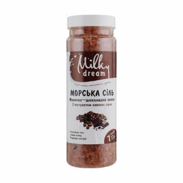 Морская соль для ванн Milky Dream Молочно-шоколадная, с эктрактом кофейных зерен, 700 г Морская соль для ванн Milky Dream Молочно-шоколадная, с эктрактом кофейных зерен, 700 г
