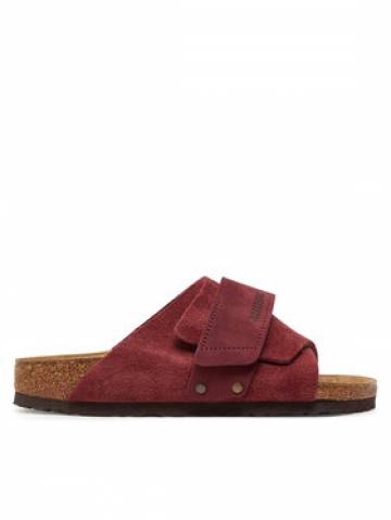 Birkenstock Шльопанці Kyoto Lenb 1028392 Бордовий Birkenstock Шльопанці Kyoto Lenb 1028392 Бордовий