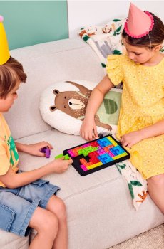 Іграшка – Логічна гра pop it puzzle - різнобарвний