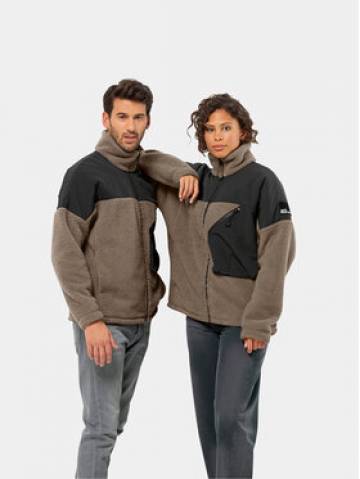 Jack Wolfskin Флісовий реглан Maarweg Jkt 1711241 Коричневий Regular Fit Jack Wolfskin Флісовий реглан Maarweg Jkt 1711241 Коричневий Regular Fit