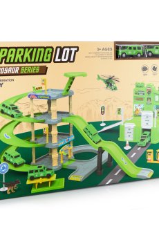 Игровой конструктор NingToys Автомобильный трек в наборе (P511)