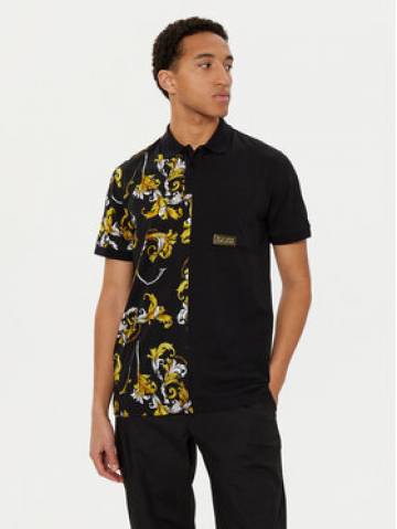 Versace Jeans Couture Поло 78GAG625 Чорний Regular Fit Versace Jeans Couture Поло 78GAG625 Чорний Regular Fit