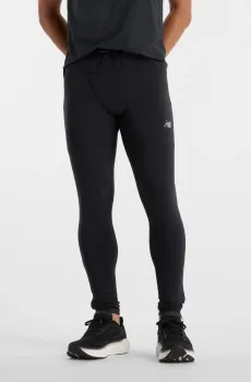 Мужские черные тайтсы NB Sleek Черный M New Balance MP51237BK