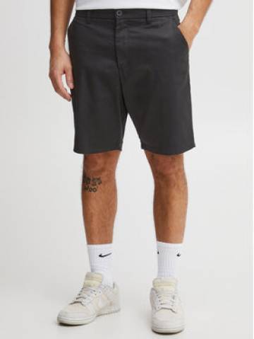Solid Шорти з тканини 21107653 Чорний Regular Fit Solid Шорти з тканини 21107653 Чорний Regular Fit