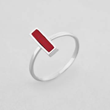 Серебряное кольцо Minimal 1876-16 16 Серебряное кольцо Minimal 1876-16 16