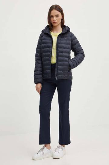 Куртка Tommy Hilfiger женская цвет синий переходная WW0WW42046 Куртка Tommy Hilfiger женская цвет синий переходная WW0WW42046