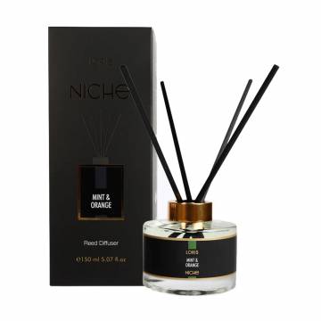 Нишевый аромадиффузор Loris Parfum Mint & Orange, 150 мл Нишевый аромадиффузор Loris Parfum Mint & Orange, 150 мл
