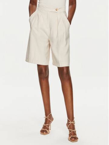 ViCOLO Шорти з тканини TB2443 Écru Relaxed Fit ViCOLO Шорти з тканини TB2443 Écru Relaxed Fit
