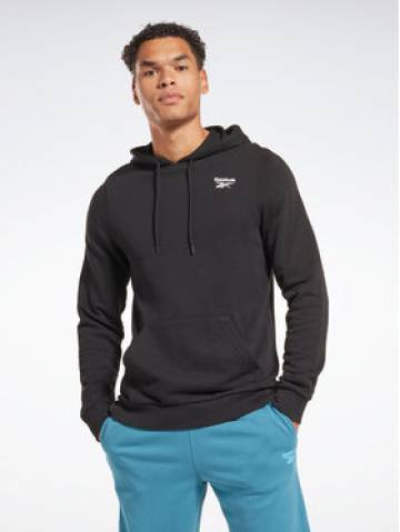 Reebok Світшот Identity Logo HA9273 Чорний Regular Fit Reebok Світшот Identity Logo HA9273 Чорний Regular Fit