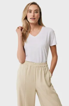 Женская белая футболка FEMMIE Белый S Mexx MF007800541W