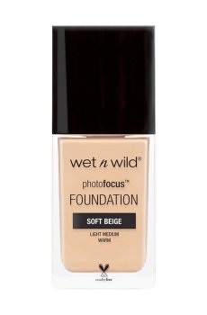 Уценка! Тональная основа для лица Wet n Wild Photo Focus Foundation, Soft Beige, 30 мл