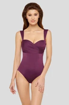 Женский бордовый купальник Бордовый 36D MARC&ANDRE L1810-981-N