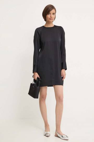 Платье Calvin Klein цвет чёрный mini прямое K20K207160 Платье Calvin Klein цвет чёрный mini прямое K20K207160