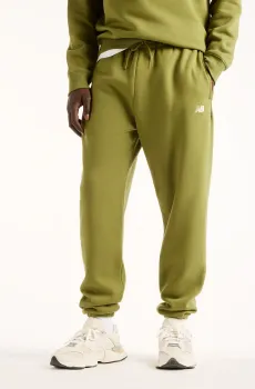 Мужские зеленые спортивные брюки Sport Essentials Fleece Зеленый M New Balance MP41503GEE