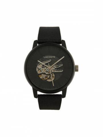 Lacoste Годинник 12.12 Automatique 2011383 Чорний Lacoste Годинник 12.12 Automatique 2011383 Чорний