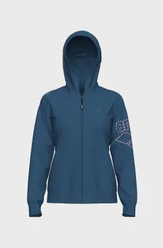 Женское синее худи UNBRUSHED Синий S Arena 007676-540