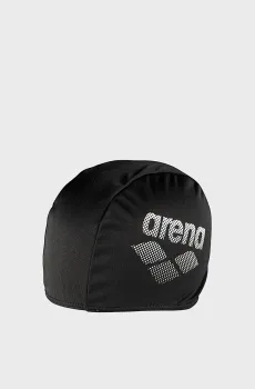 Черная шапочка для плавания POLYESTER II Черный ONESIZE Arena 002467-500