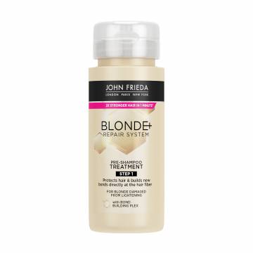 Предварительный уход перед мытьем волос John Frieda Blonde+ Repair System Pre-Shampoo Treatment, 100 мл Предварительный уход перед мытьем волос John Frieda Blonde+ Repair System Pre-Shampoo Treatment, 100 мл