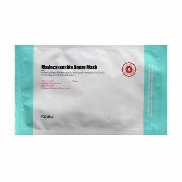 Марлевая тканевая маска для лица Apieu Madecassoside Gauze Mask с мадекассосидом, 25 г Марлевая тканевая маска для лица Apieu Madecassoside Gauze Mask с мадекассосидом, 25 г