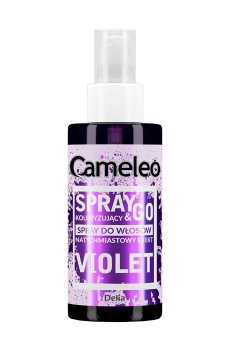 Оттеночный спрей для волос Delia Cosmetics Cameleo Spray & Go Violet Фиолетовый, 150 мл