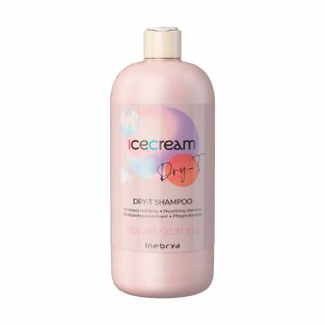 Питательный шампунь Inebrya Ice Cream Dry-T Shampoo для сухих, вьющихся и окрашенных волос, 1 л Питательный шампунь Inebrya Ice Cream Dry-T Shampoo для сухих, вьющихся и окрашенных волос, 1 л