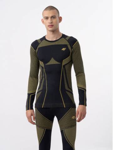 4F Верхня термоактивна білизна 4FAW23USEAM105 Чорний Slim Fit 4F Верхня термоактивна білизна 4FAW23USEAM105 Чорний Slim Fit