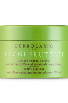 Уценка! Ароматизированный крем для тела LErbolario Legni Fruttati Body Cream Фрукты и коренья, 250 мл