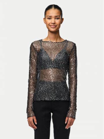 Pieces Блузка Rissi 17153282 Срібний Regular Fit Pieces Блузка Rissi 17153282 Срібний Regular Fit