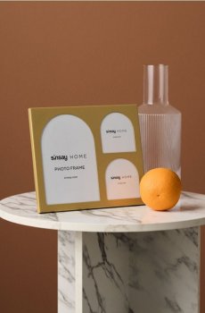 Фоторамка - золотий