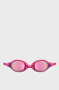 Детские розовые очки для плаванияSPIDER JR MIRROR Розовый ONESIZE Arena 1E362-019