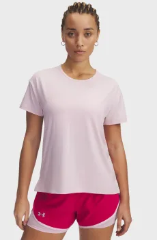 Женская розовая футболка UA Vanish Energy SS 2.0 Розовый XS Under Armour 1379141-647