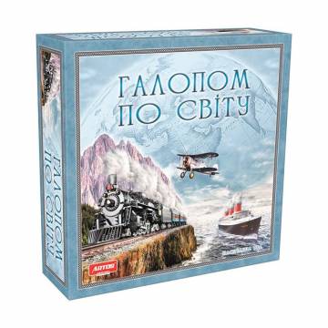 Детская настольная игра Artos Games Галопом по миру, от 3 лет