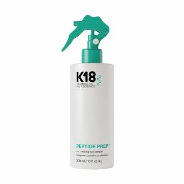 Халатирующий комплекс для волос K18 Biomimetic Hairscience Peptide Prep Chelating Hair Complex, 300 мл Халатирующий комплекс для волос K18 Biomimetic Hairscience Peptide Prep Chelating Hair Complex, 300 мл