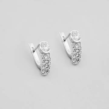 Серебряные серьги Minimal 2212р Серебряные серьги Minimal 2212р