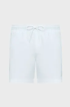Мужские белые плавательные шорты MEDIUM DRAWSTRING Белый L Calvin Klein KM0KM00919