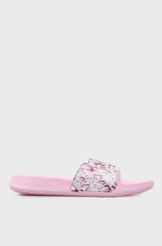 Женские розовые слайдеры с узором Ignite Розовый 8 Under Armour 3027223-602
