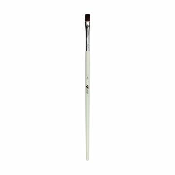Кисть для френча Nails Molekula Professional прямая 6 (ML1065) Кисть для френча Nails Molekula Professional прямая 6 (ML1065)