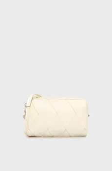 Женская белая сумка CK WOVEN CAMERA BAG Белый ONESIZE Calvin Klein K60K613002