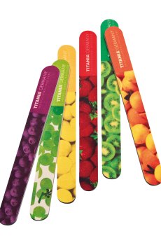 Пилка для ногтей Titania Fruity 180/220 (1220)